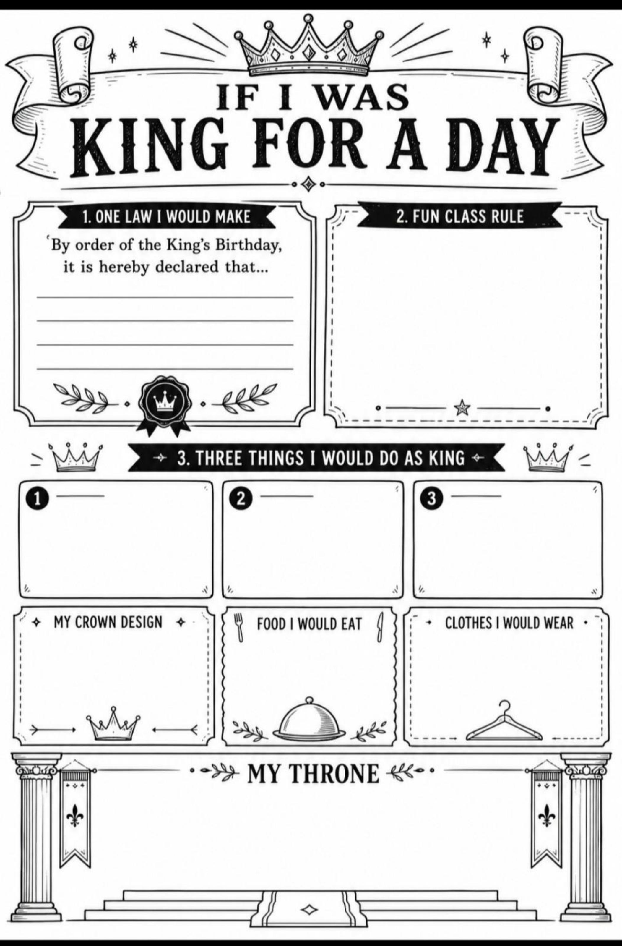 If I Was King for a Day