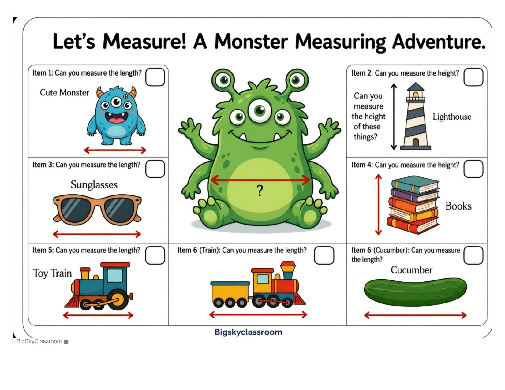Monster Measuring
