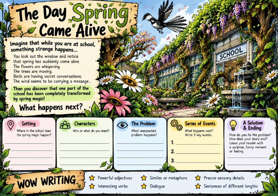 The Day Spring Came Alive